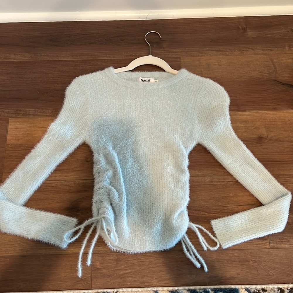 Princess Polly light blue sweater